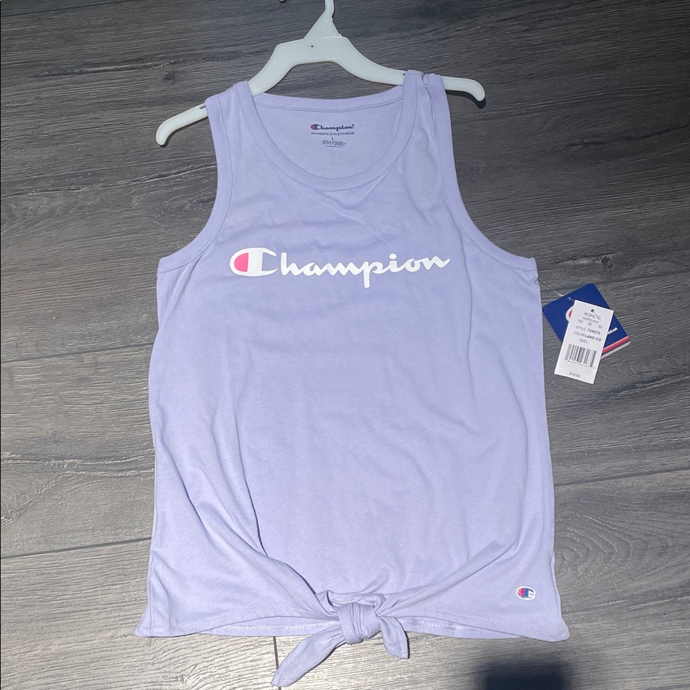 Champion Light Purple Tank Top